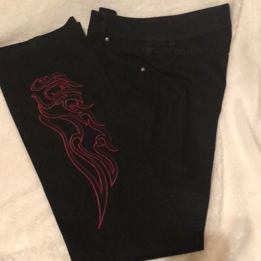 Harley - Davidson Black Riding Jeans